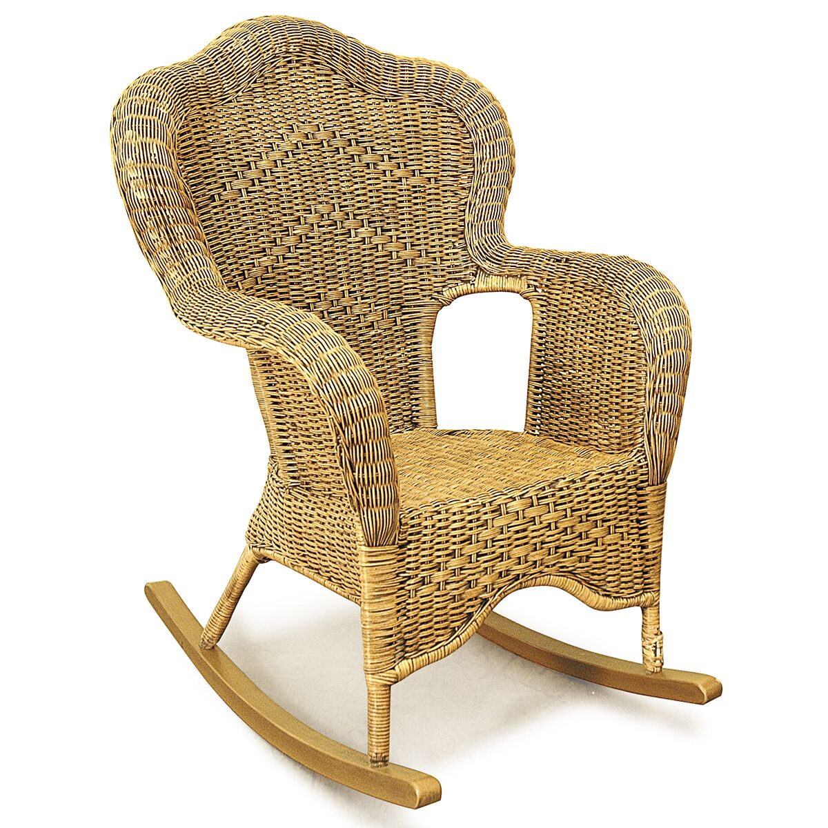 Windsor Rocking Chair - Antique Brown - Cane Wicker Industries